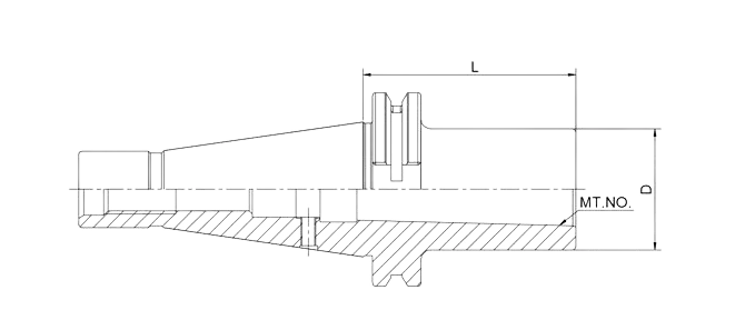 Çeki demiri ile GOST 25827-93 MORSE konik adaptörün özellikleri