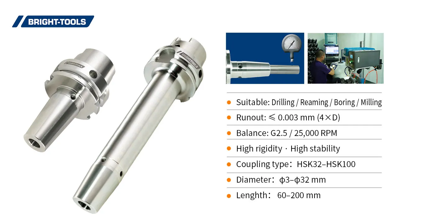 Bright Tools Takım Tutucular İçin Isı Büzüşmeli Makine