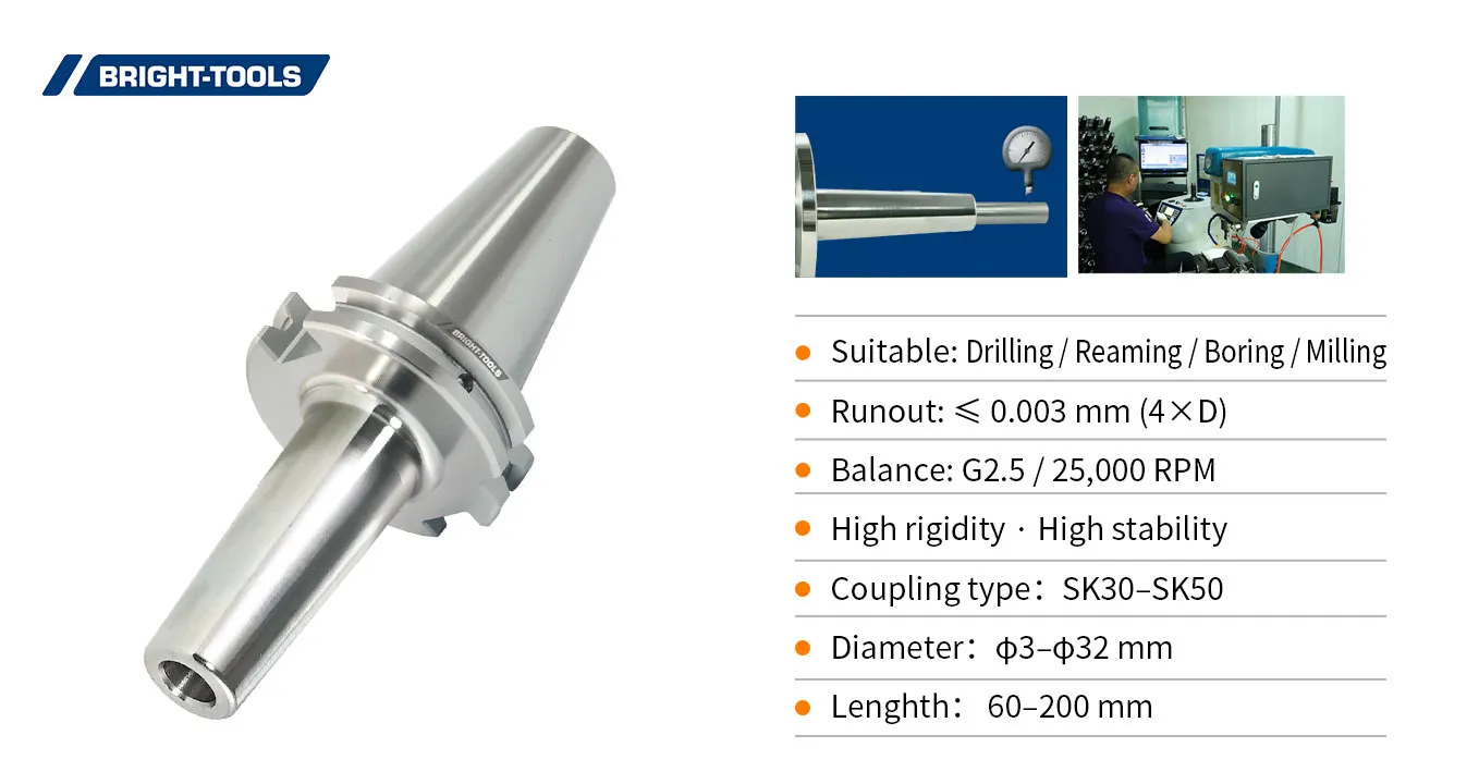 Bright Tools Takım Tutucular İçin Isı Büzüşmeli Makine