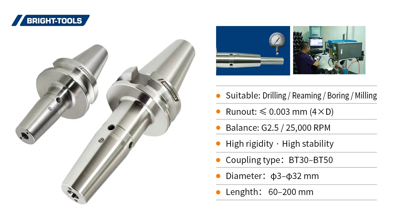 Bright Tools Sıkıştırmalı Takım Tutucu Malzemesi