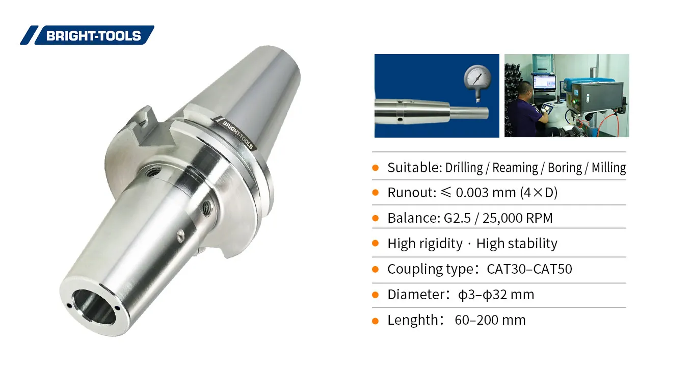 Bright Tools Takım Tutucular İçin Isı Büzüşmeli Makine