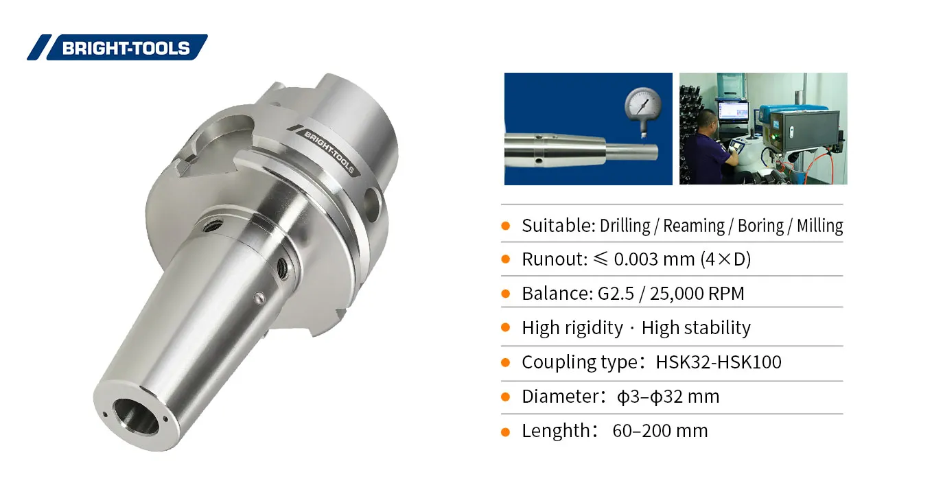 Bright Tools Takım Tutucular İçin Isı Büzüşmeli Makine