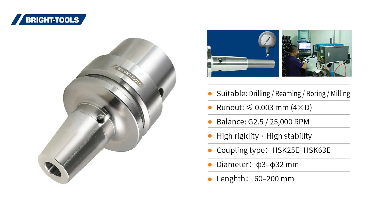 Bright Tools Takım Tutucular İçin Isı Büzüşmeli Makine