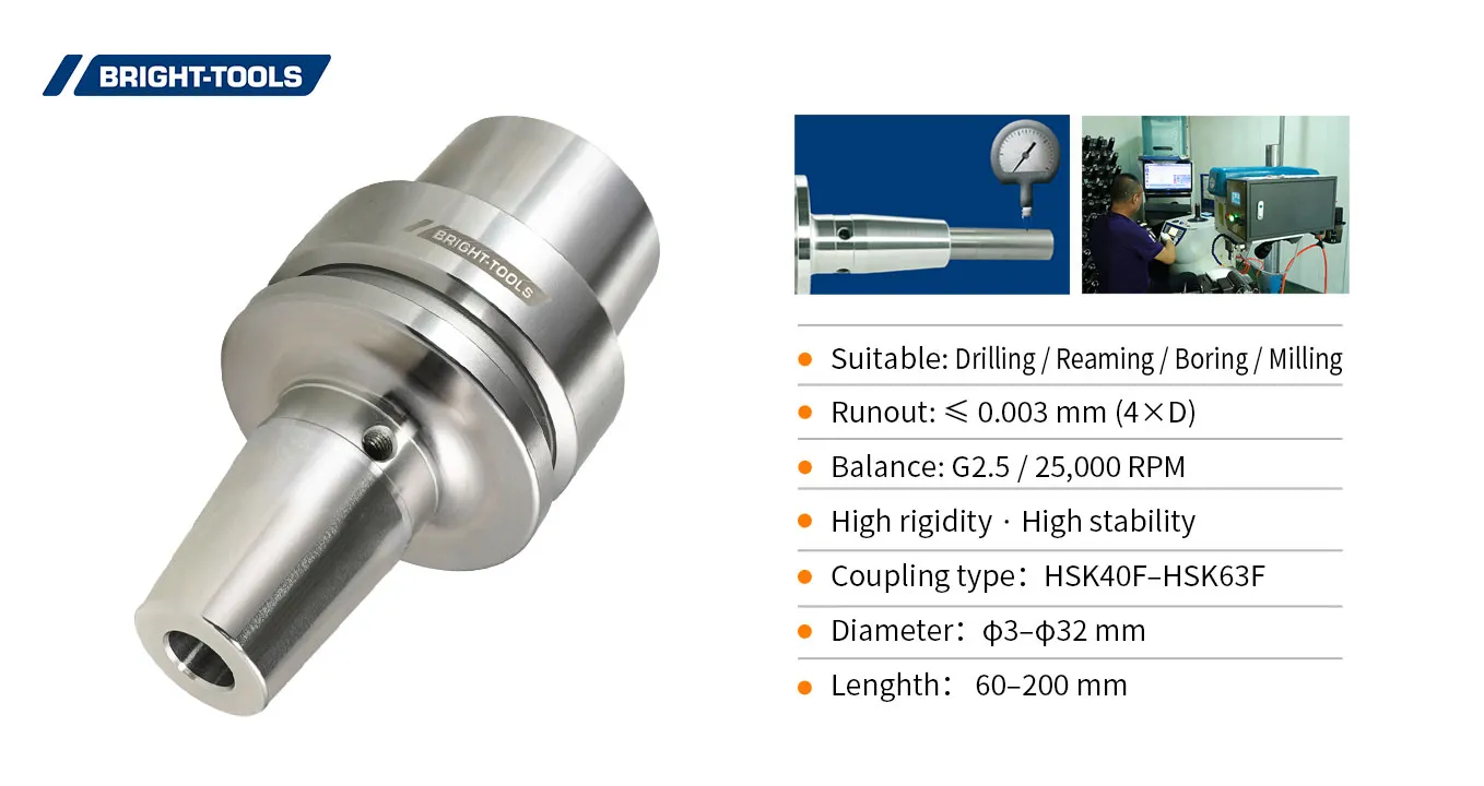 Bright-Tools Takım Tutucular İçin Isı Büzüşmeli Makine