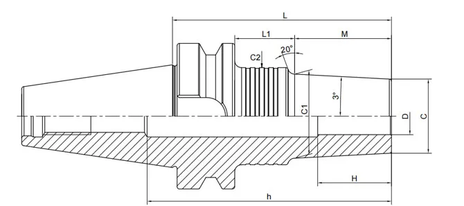 BT SHRINK CHUCK 3° SLIM FORM A'NIN ÖZELLİKLERİ
