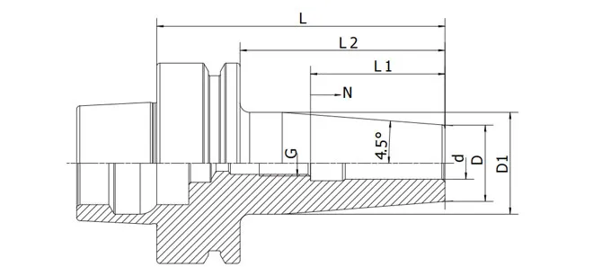 HSK-F 4.5° BÜZÜLEBİLİR MANDRENİN ÖZELLİKLERİ