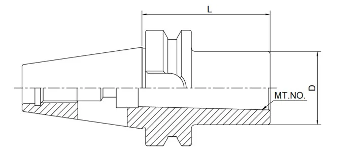 MORSE KONİK ADAPTÖRÜNÜN TEKNİK ÖZELLİKLERİ (Saplı)