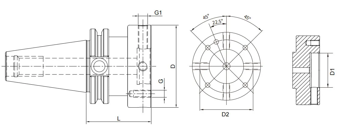 ANSI B5.50 SALINIM AYARLANABİLİR FLANŞ ADAPTÖRÜNÜN ÖZELLİKLERİ