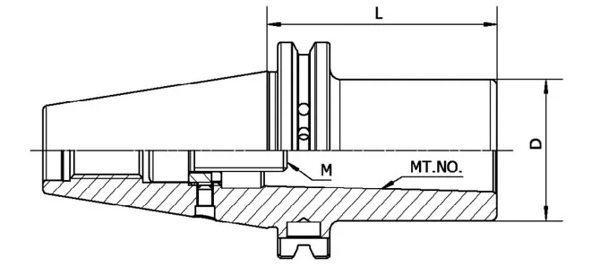 DIN 69871 MORS KONİK ADAPTÖRÜNÜN VE ÇEKME ÇUBUĞUNUN TEKNİK ÖZELLİKLERİ