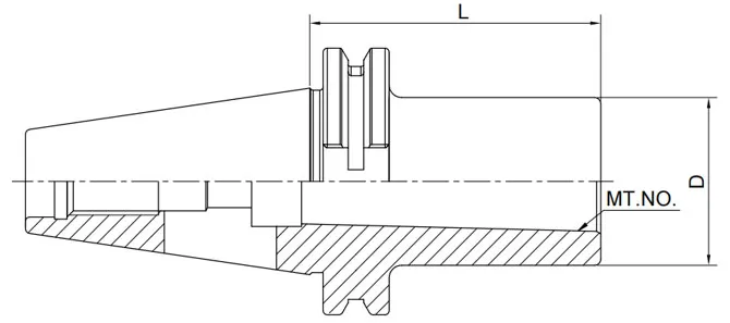 DIN 69871 MORSE KONİK ADAPTÖRÜNÜN ÖZELLİKLERİ (Saplı)