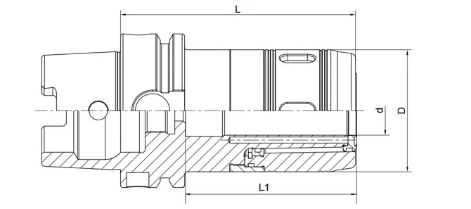 DIN 69893 HSK-A GÜÇ MANDRENİNİN TEKNİK ÖZELLİKLERİ
