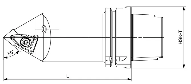Hsk-T Tornalama Takımı DCMNN 50°/80°/50° Özellikleri