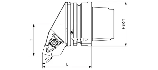 HSK-T TORNALAMA TAKIMI DSBNR | DSBNL 90°/75° TEKNİK ÖZELLİKLERİ