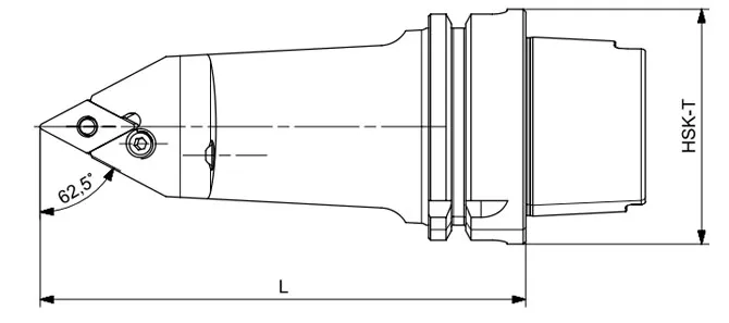 HSK-T TORNALAMA TAKIMI PDNNN 62.5°/55°/62.5° ÖZELLİKLERİ