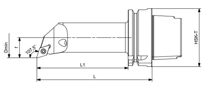 HSK-T TORNALAMA TAKIMI UZUN SDQCR | SDQCL 107.5°/55° ÖZELLİKLERİ