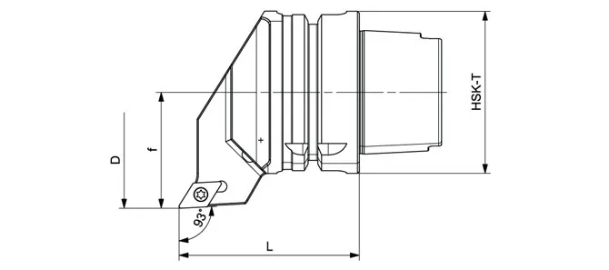HSK-T TORNALAMA TAKIMI SDJCR | SDJCL 93°/55° TEKNİK ÖZELLİKLERİ