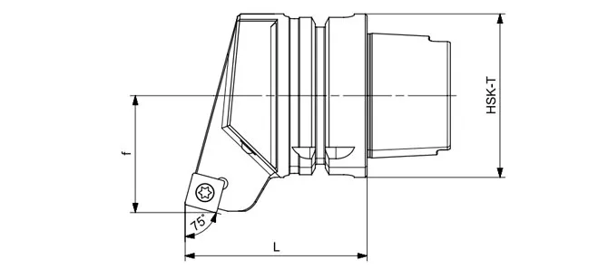 HSK-T TORNALAMA TAKIMI SSBCR | SSBCL 75°/90° TEKNİK ÖZELLİKLERİ